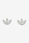 Petite Bud Silver Earring