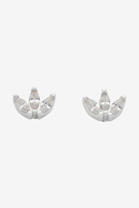 Petite Bud Silver Earring