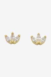 Petite Bud Gold Earring