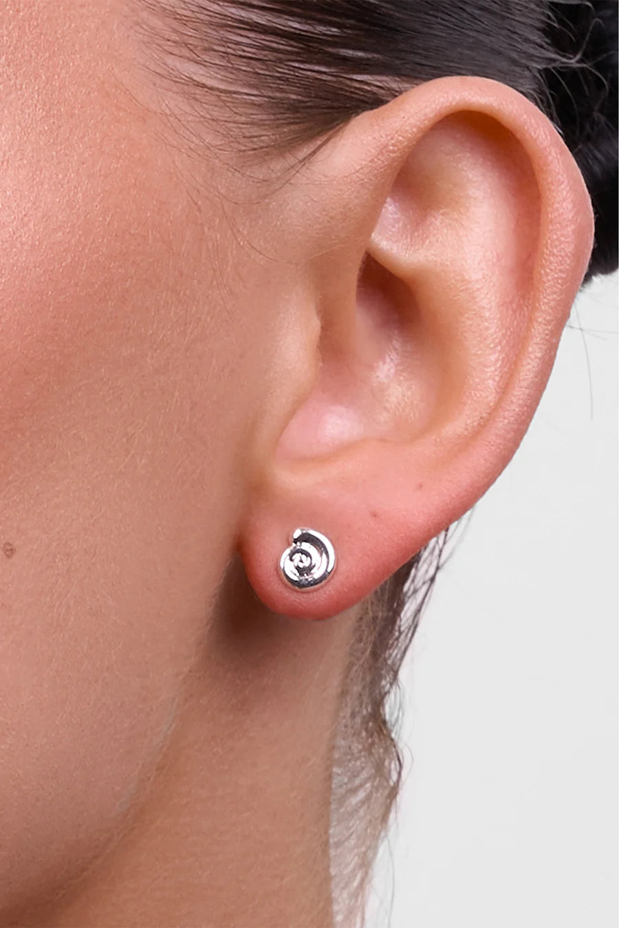 Petite Brodie Silver Earring