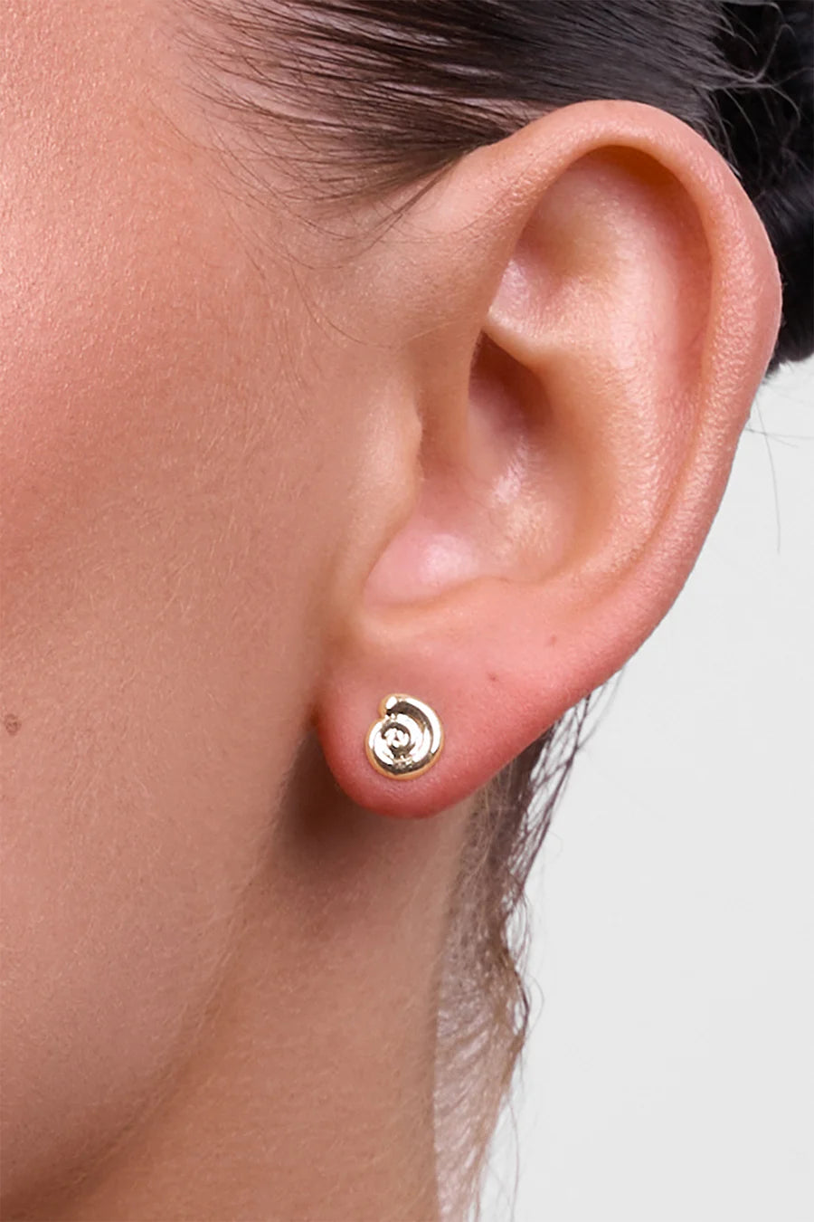 Petite Brodie Gold Earring