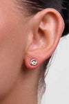 Petite Brodie Rose Gold Earring