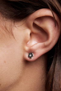 Petite Poppet Silver Earring