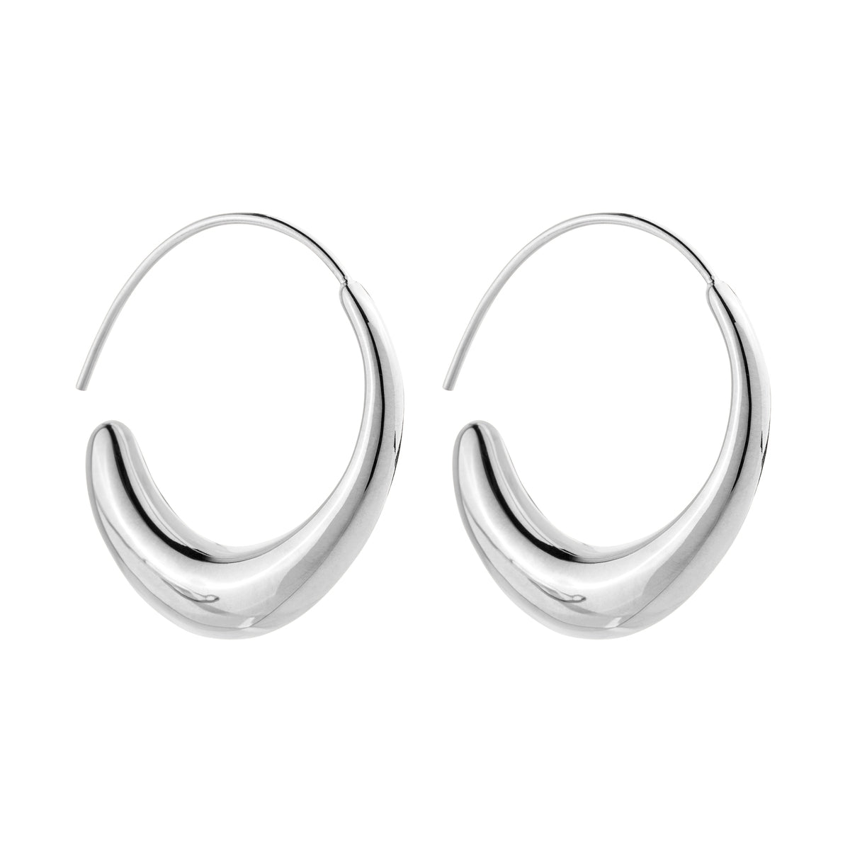 Flow Earring | Sterling Silver
