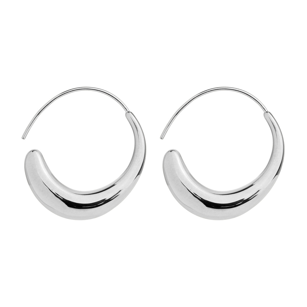 Flow Earring | Sterling Silver