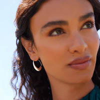 Flow Earring | Sterling Silver
