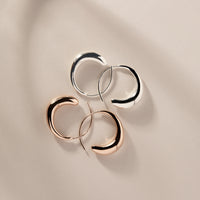 Flow Earring | Sterling Silver