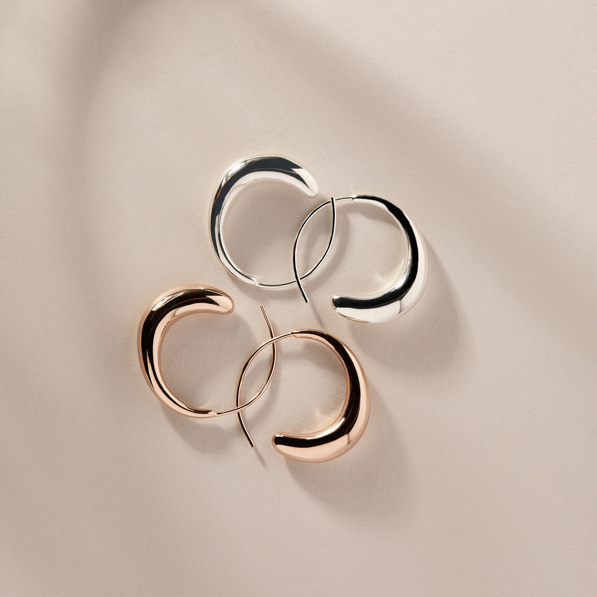 Flow Earring | Sterling Silver