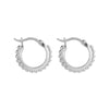 Chia Hoop Earring | Sterling Silver