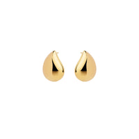 Sunshower Small Yellow Gold Stud Earring