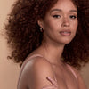 Cocoon Rose Gold Hoop Earring