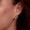 Elysium Rose Gold Hoop Earring