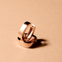 Elysium Rose Gold Hoop Earring