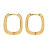 Elysium Yellow Gold Hoop Earring