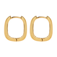 Elysium Yellow Gold Hoop Earring