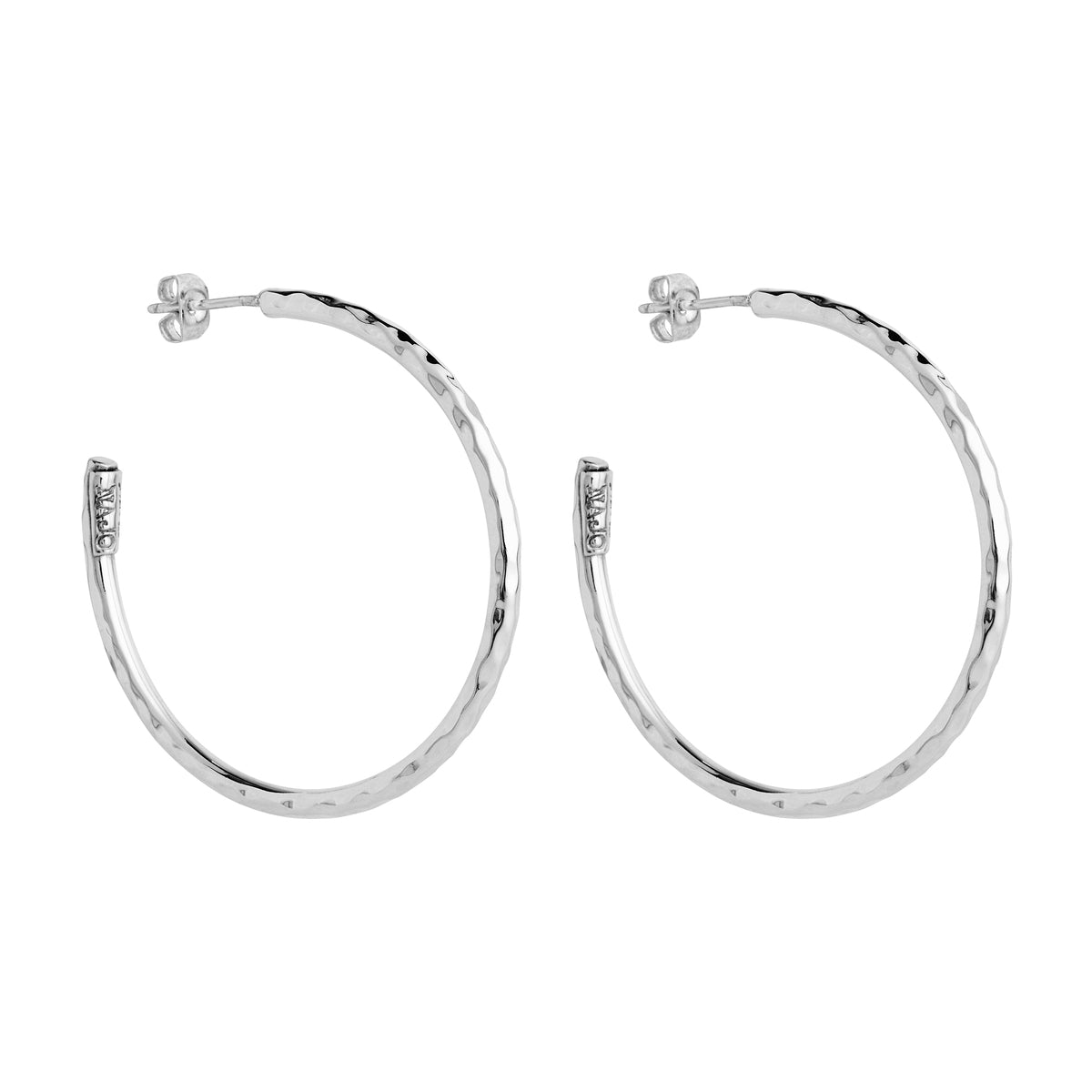 Moonglow 2.5x40mm Hoop Earring
