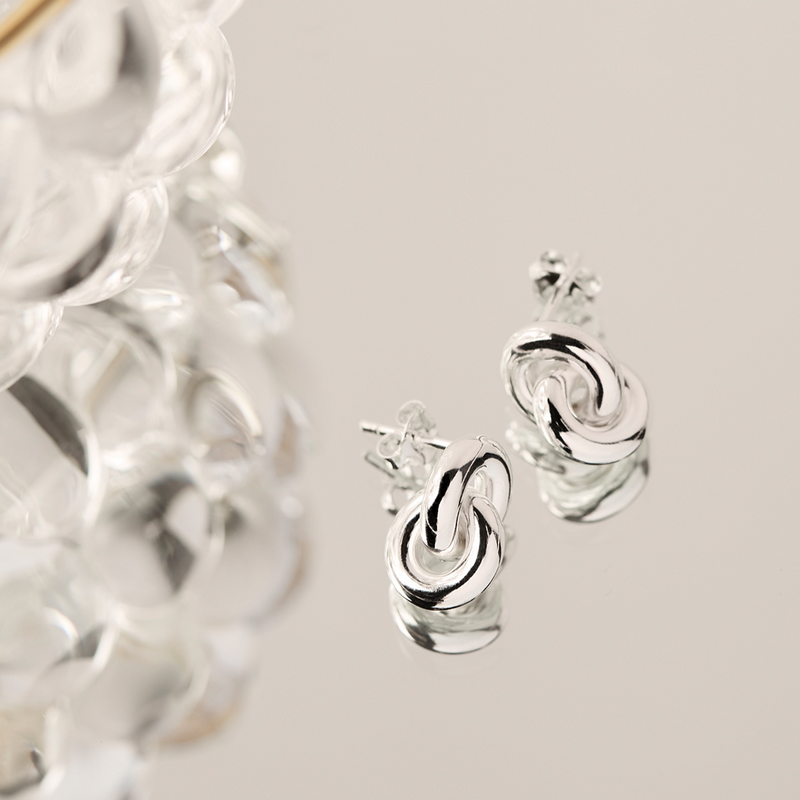 Embrace Stud Earring | Sterling Silver