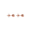Floret Stud Earrings | Rose Gold
