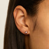 Floret Stud Earrings | Rose Gold