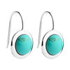 Husk Turquoise Drop Earring