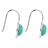 Husk Turquoise Drop Earring