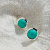 Husk Turquoise Drop Earring