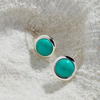 Husk Turquoise Drop Earring
