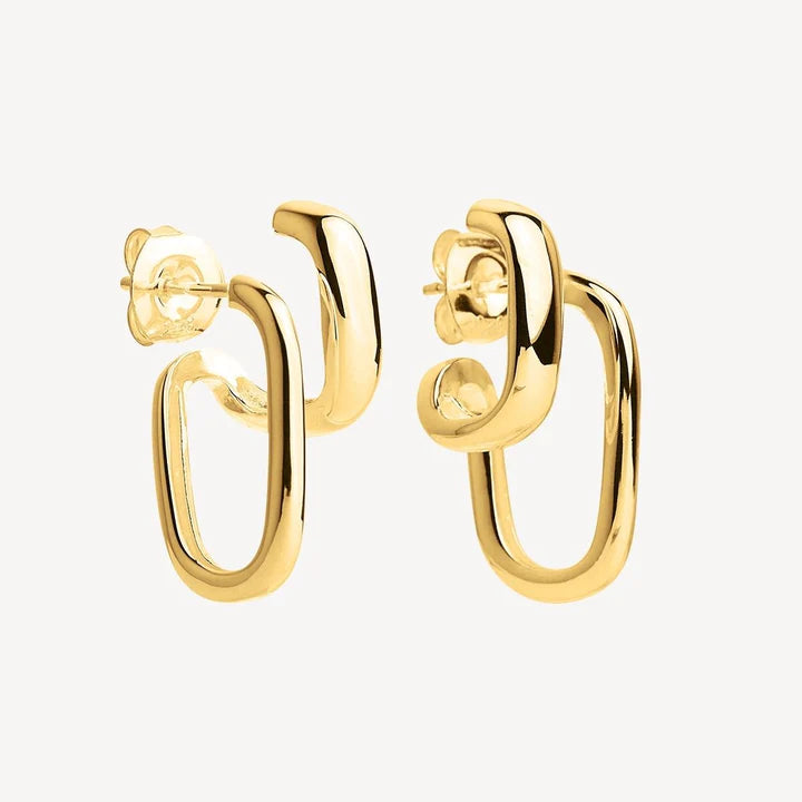 The Illusionist Earrings | Yellow Gold