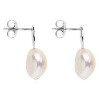 Renaissance Pearl Earrings | Sterling Silver