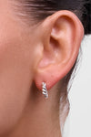 Phoebe Silver Rope Earring
