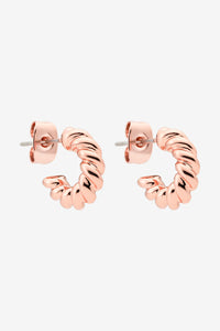 Phoebe Rose Gold Rope Earring