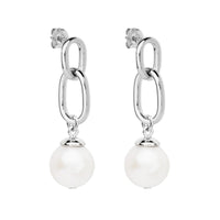 Sea Nymph Pearl Drop Earrings | Sterling Silver