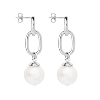 Sea Nymph Pearl Drop Earrings | Sterling Silver