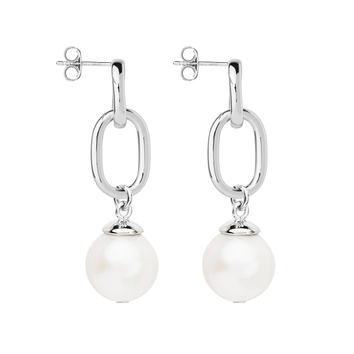 Sea Nymph Pearl Drop Earrings | Sterling Silver