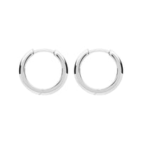Stella Huggie Earrings | Sterling Silver