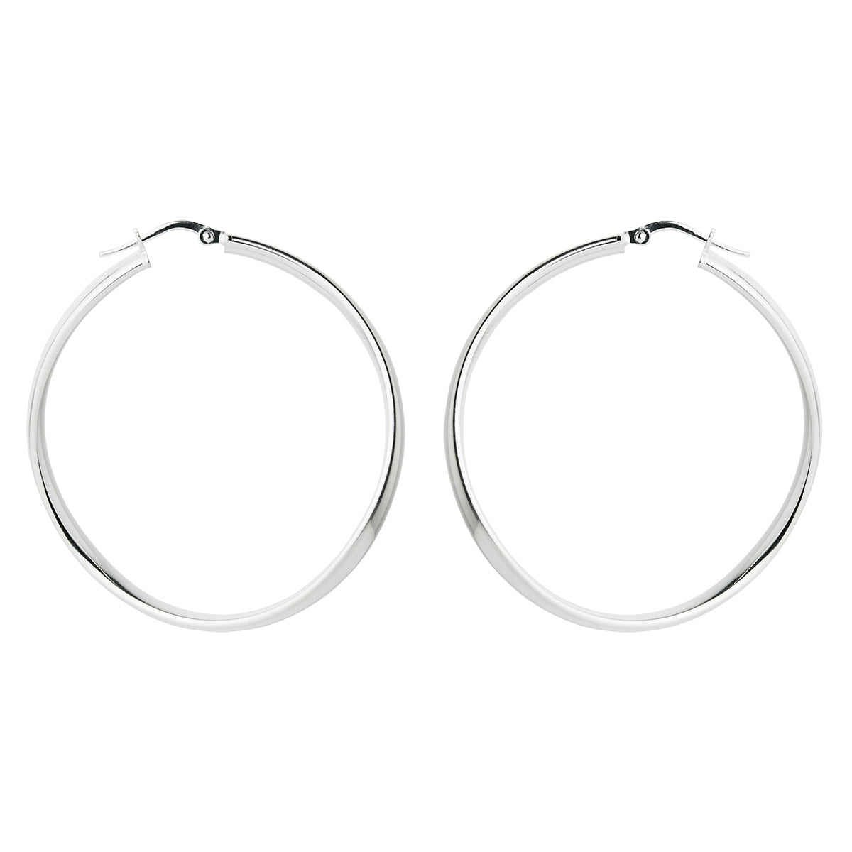 Odyssey Hoop Earrings | Sterling Silver
