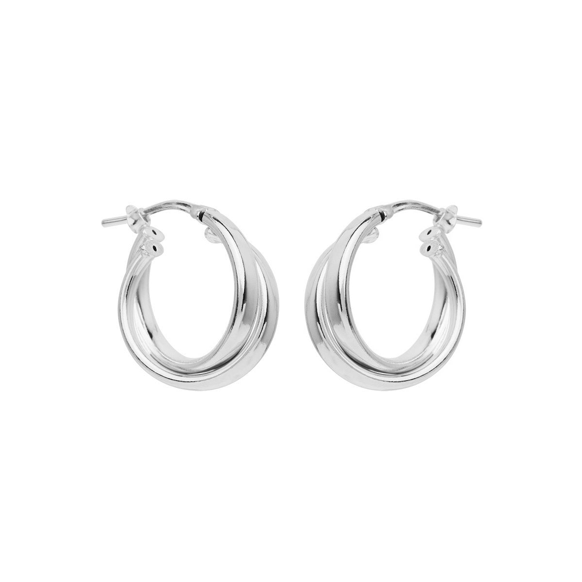 Sunshine Hoop Earrings | Sterling Silver