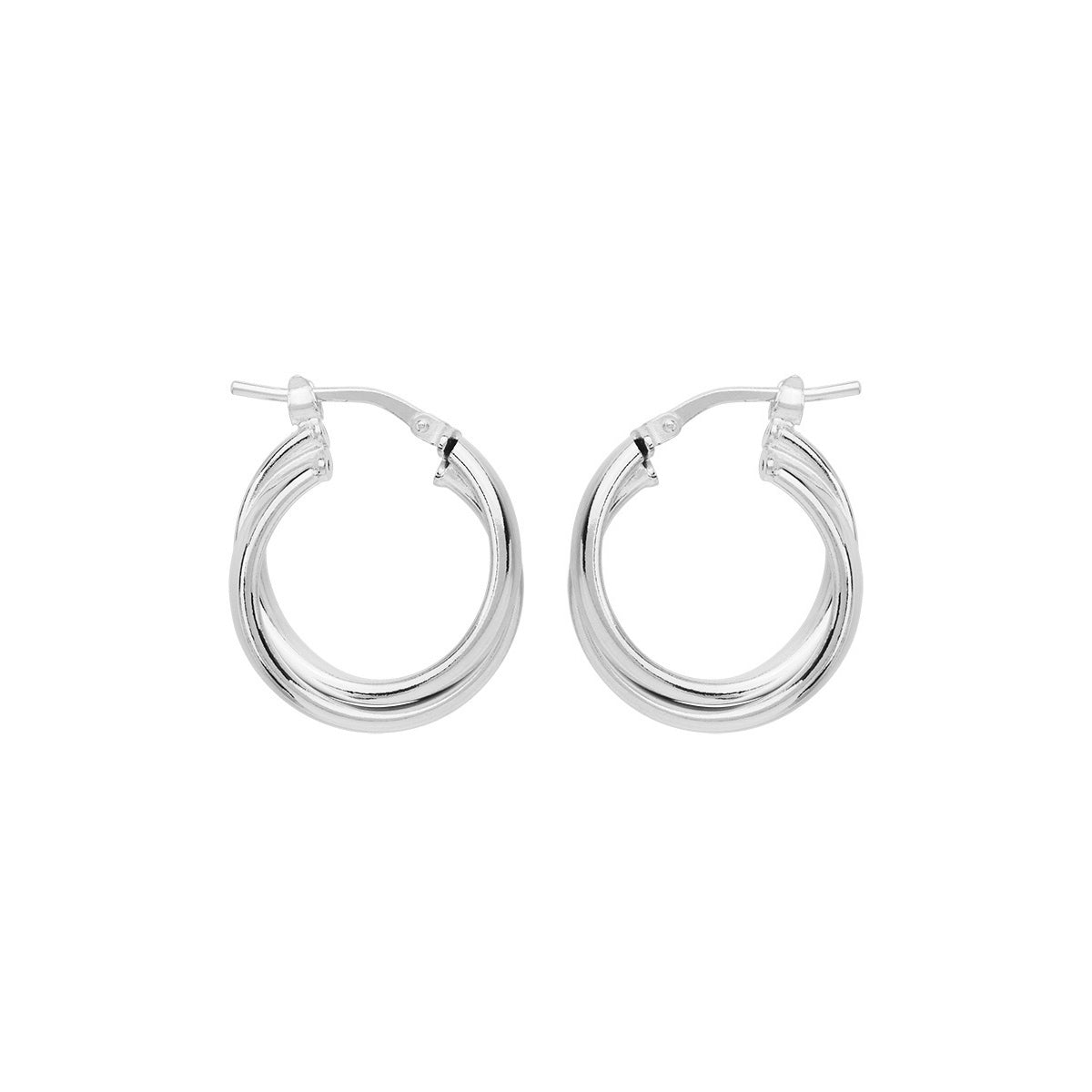 Sunshine Hoop Earrings | Sterling Silver