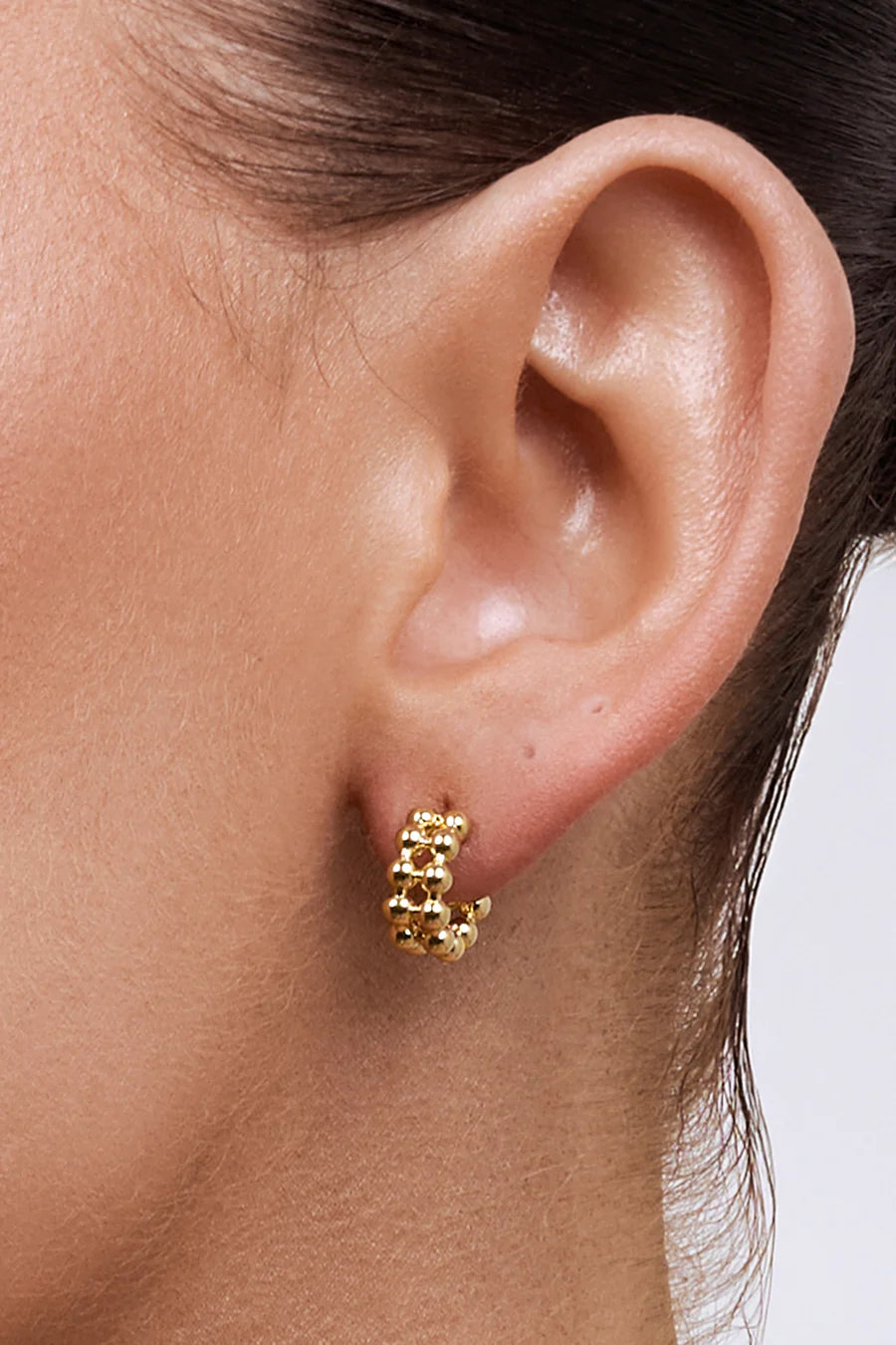 Holly Gold Earring