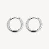Moonkiss Huggie Earrings | Sterling Silver
