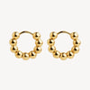 Constellation Huggie Earrings  | Yellow Gold
