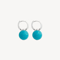 Capella Turquoise Earrings  | Sterling Silver