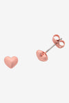 Winnie Rose Gold Heart Earring