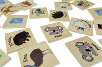 Bush Buddies Wooden Memory Game Australian Animals