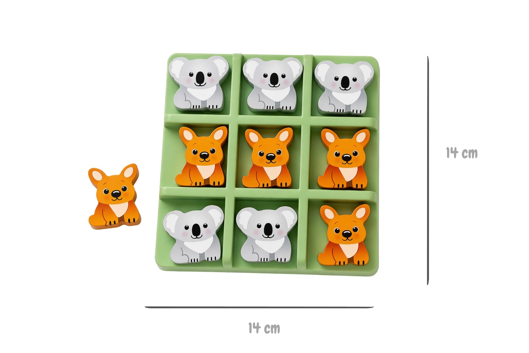 Bush Buddies Tic Tac Toe | Koala & Kangaroo