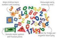 Fridge Friends Magnetic Numbers & Shapes 50pc
