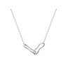 Eterna Interlink Necklace | Sterling Silver