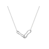Eterna Interlink Necklace | Sterling Silver