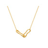 Eterna Interlink Necklace | 18KT Yellow Gold Plate