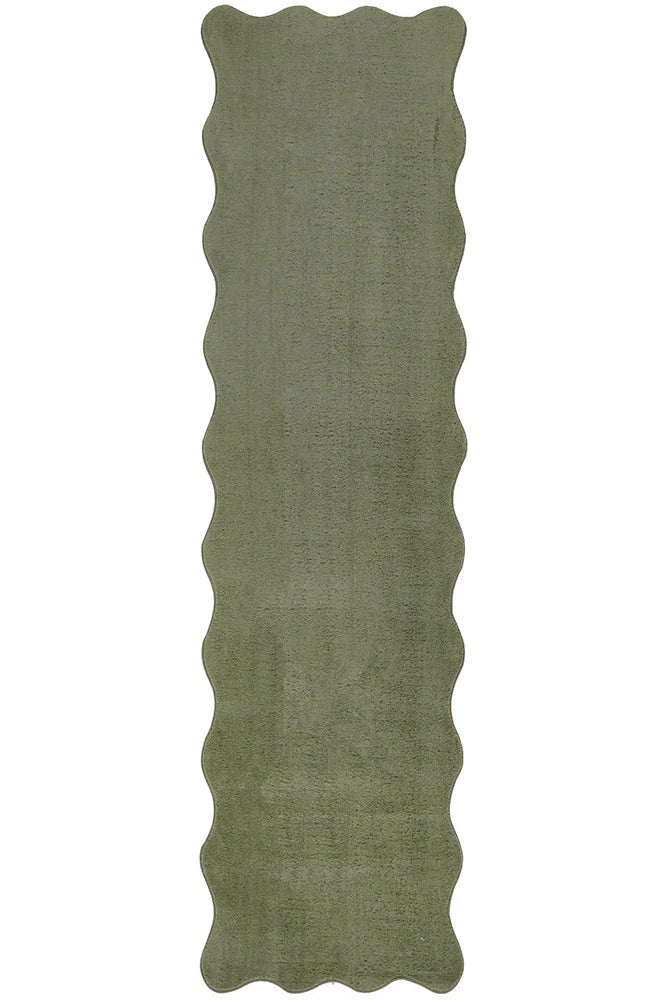 Evelyn Green Rug |  200 x 80cm